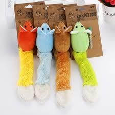 Catlife Kediler Için Bıyıklı Uzun Kuyruklu Catnipli Fare