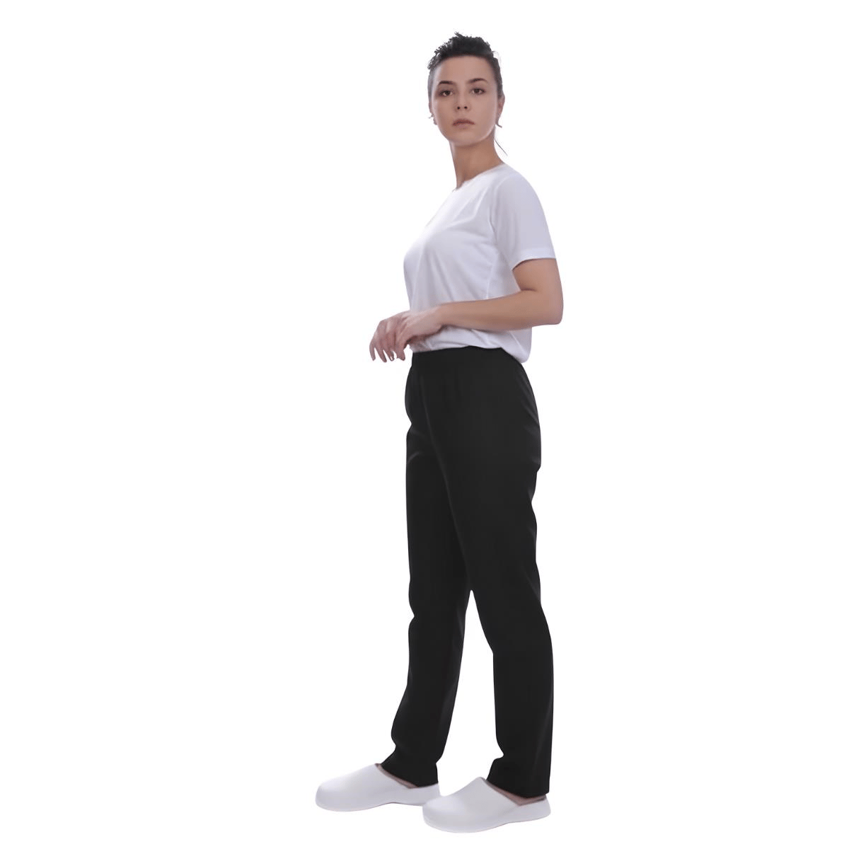 Formteks Unisex   Alpaka Aşçı Pijama Siyah