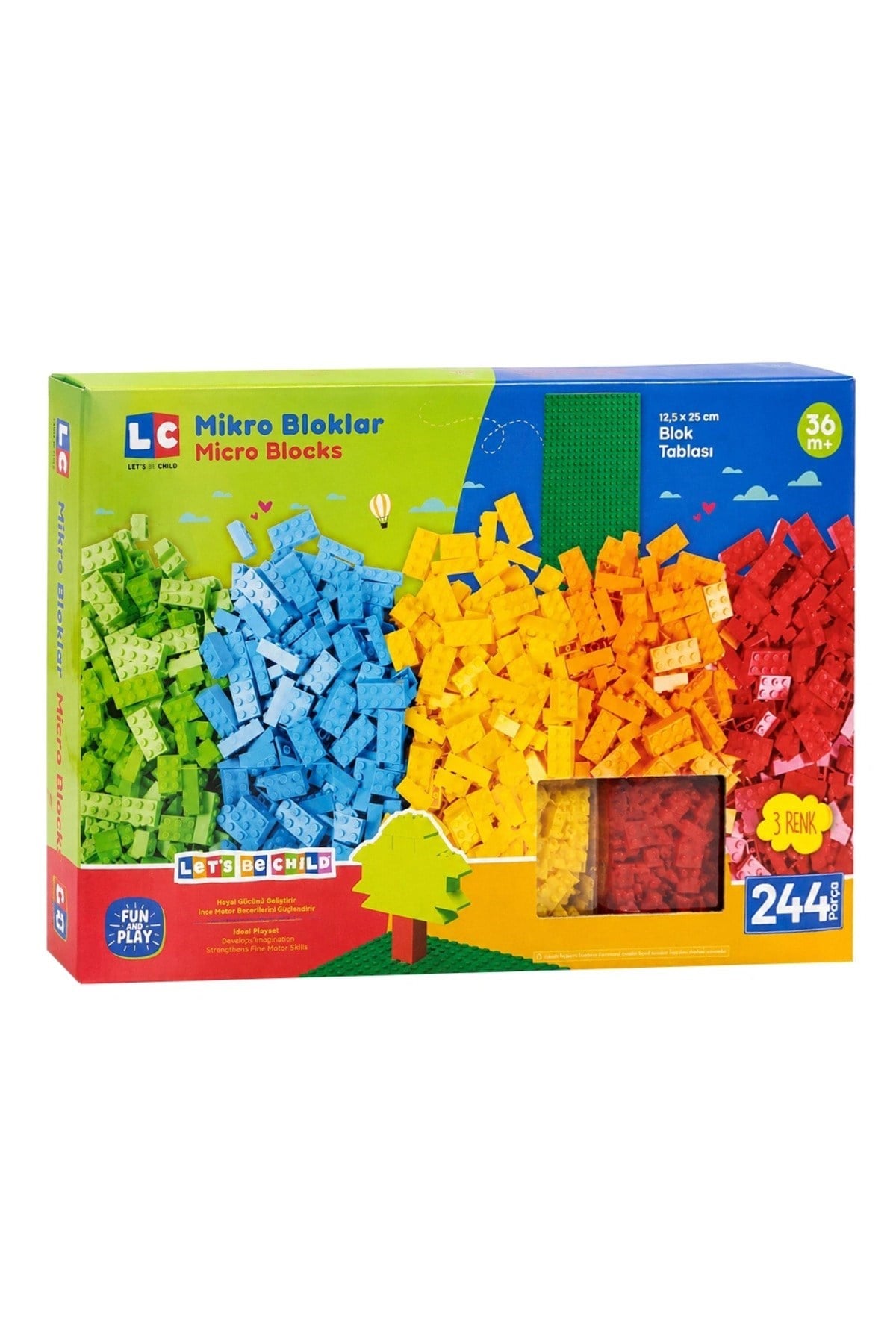 Let s Be Child Mikro Bloklar 244 Parça