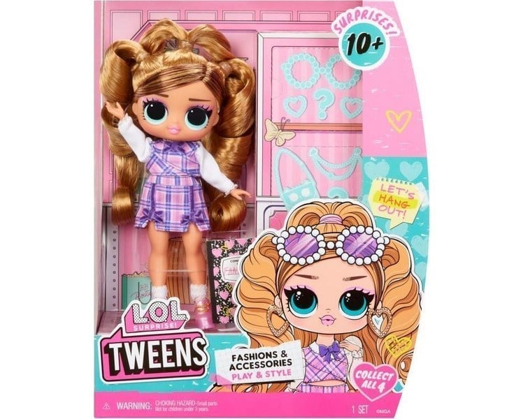 Lol Surprise Tweens Çekirdek Moda Bebek – Fancy Gurl (10+ Sürpriz, Aksesuar ve Günlük Dahil)