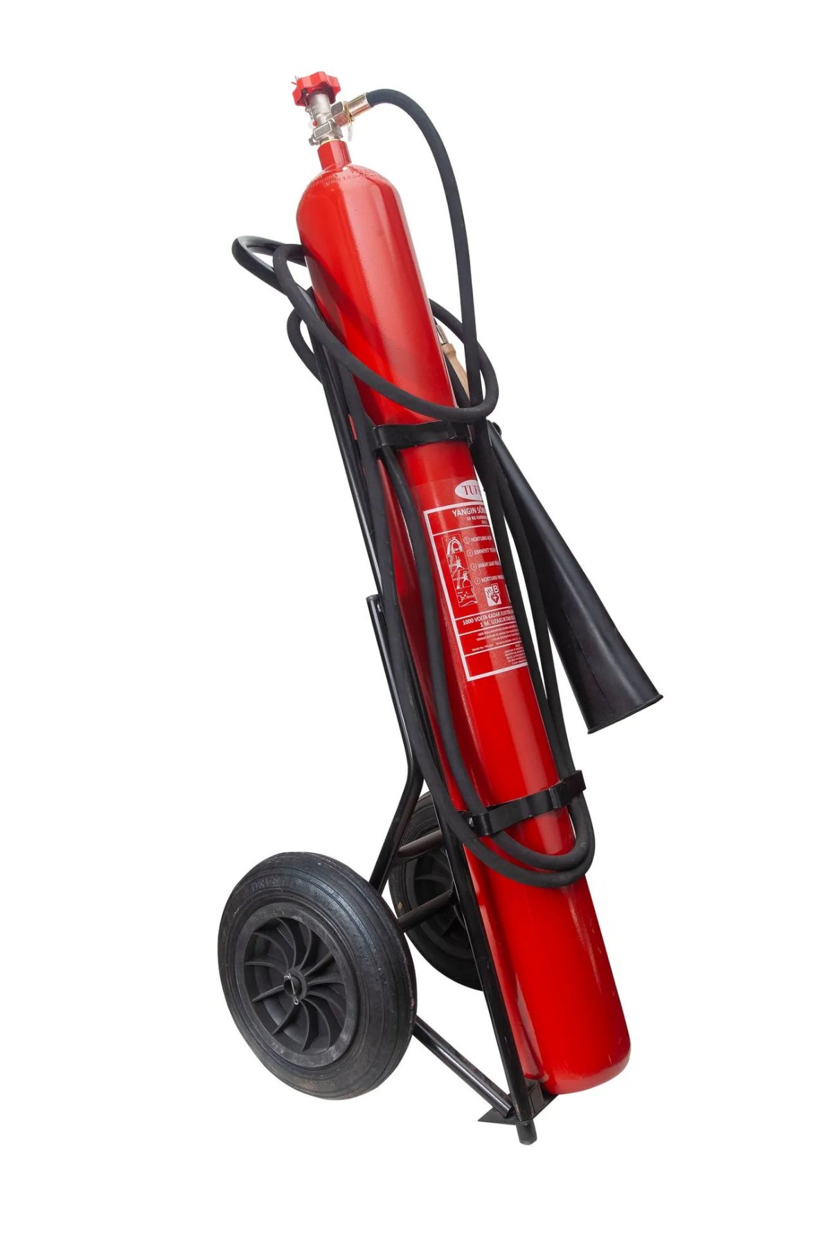 10 KG Karbondioksit CO2 Yangın Söndürme Tüpü