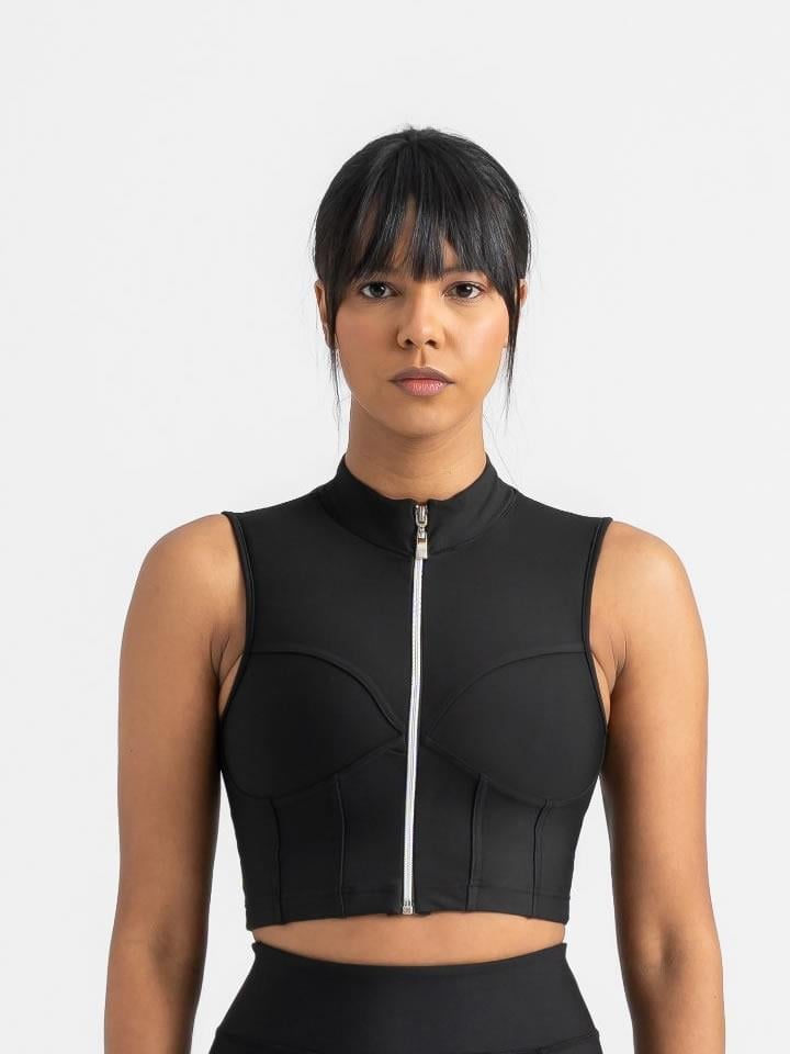 Siyah Sculpt Lİne Spor Büstiyer