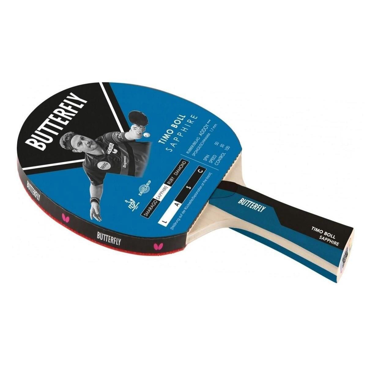 Butterfly Timo Boll Sapphire Masa Tenisi Raketi