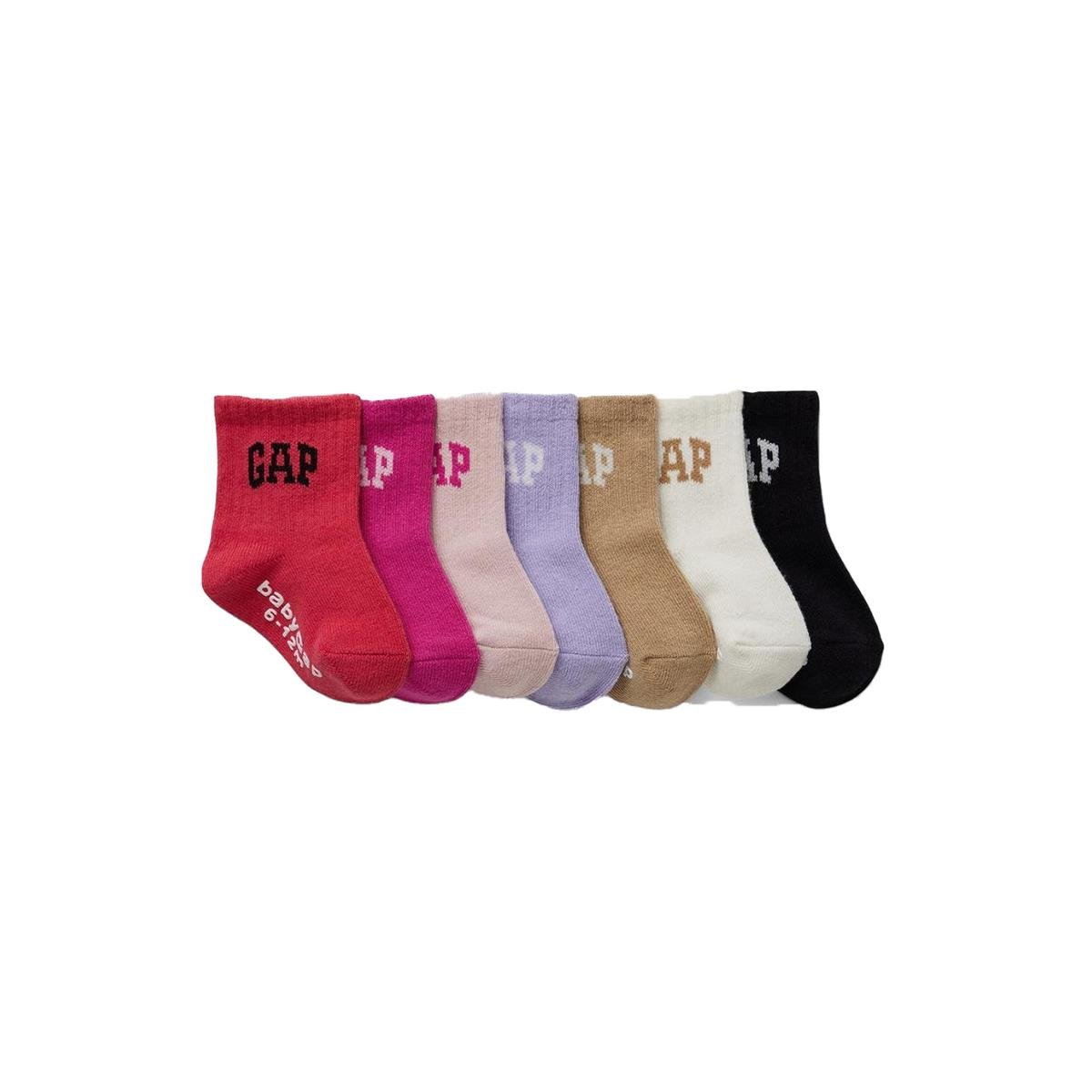 Gap Logo Crew 7'li Çorap Seti - 478595
