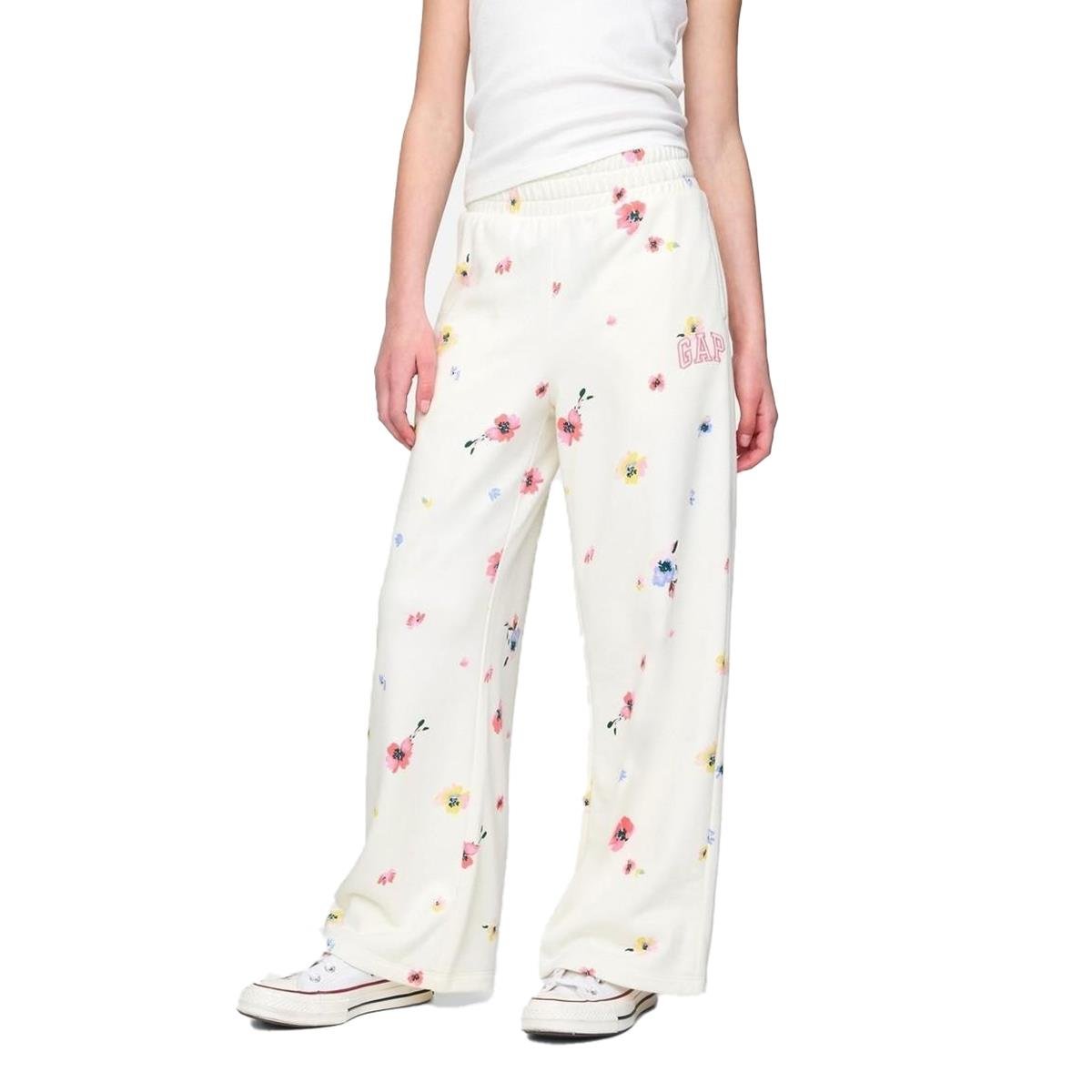 Gap Relaxed Wide Leg Fransız Havlu Kumaşı Eşofman Altı - 745989