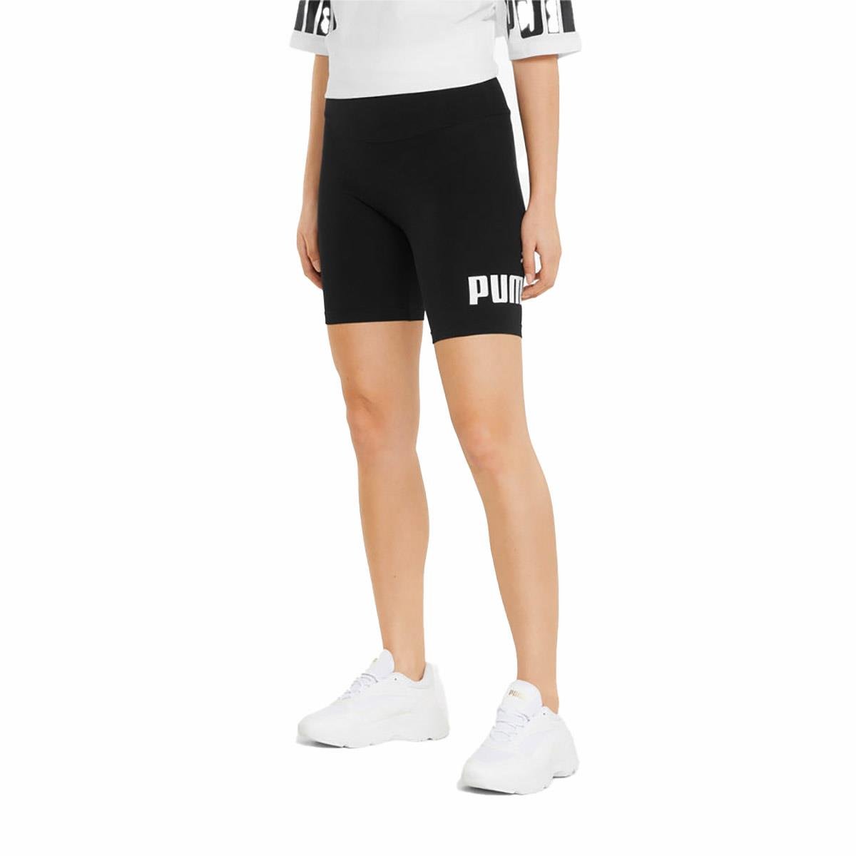 Puma ESS Logo Short Leggings Kadın Tayt