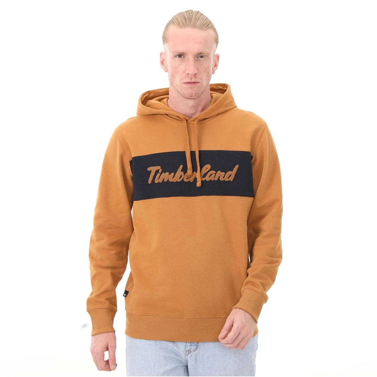 Timberland LS Cursive Hoodie Erkek Sweatshirt