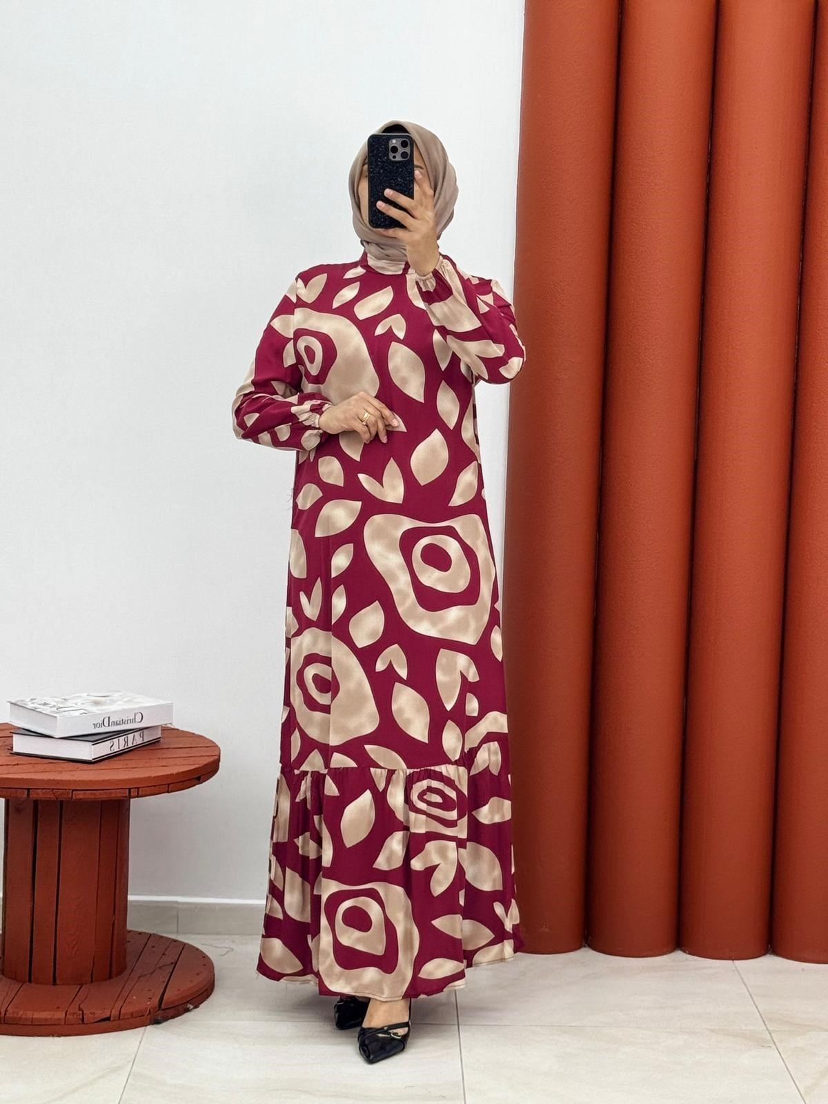 1679 Viskon seyyar kemerli bordo