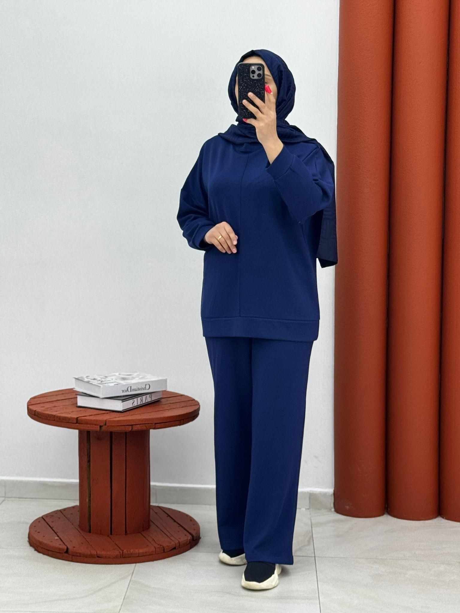 2595 oysho önden çıma dikişli lacivert