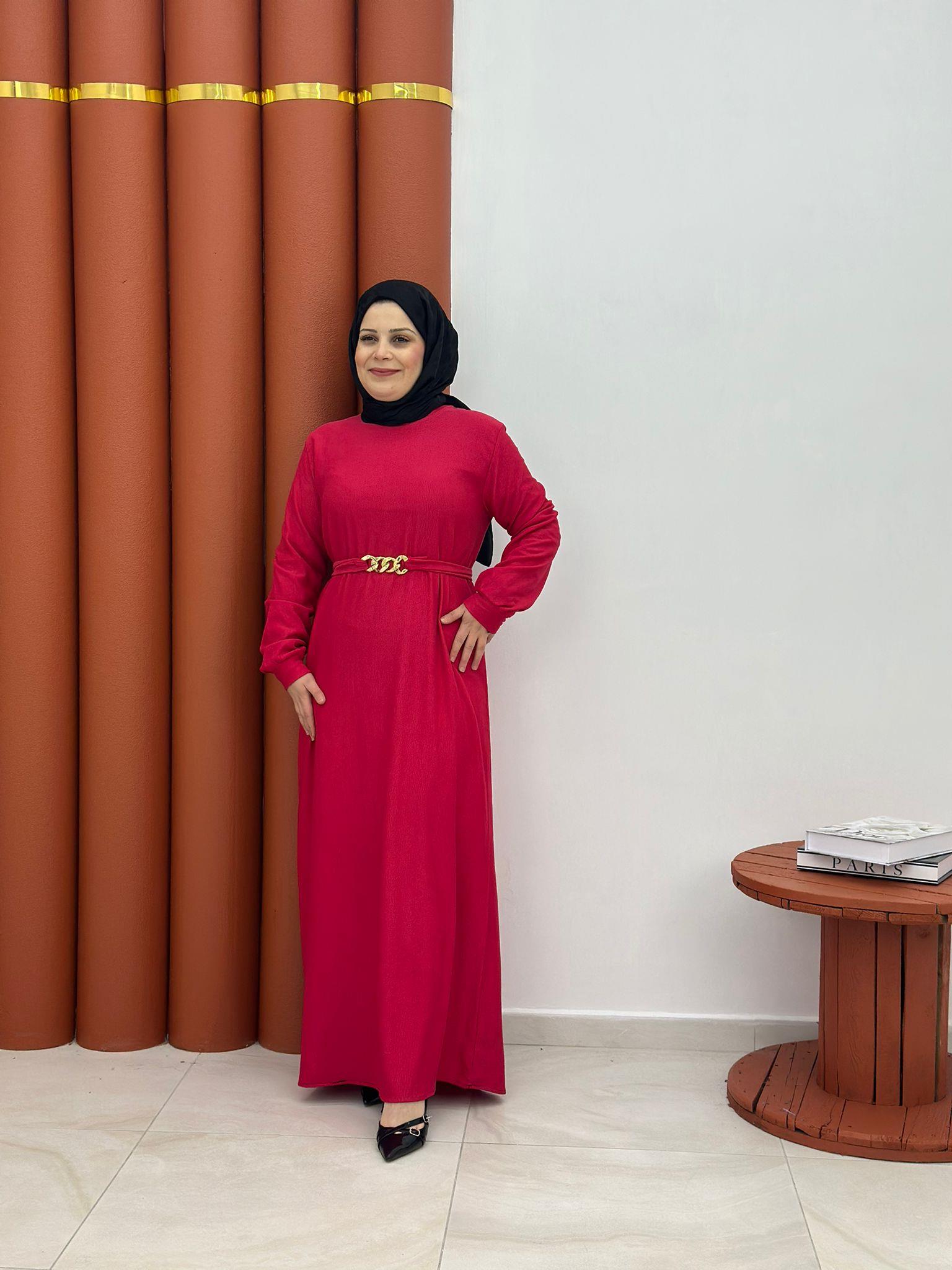 3848 karin seyyar kemerli fuşya