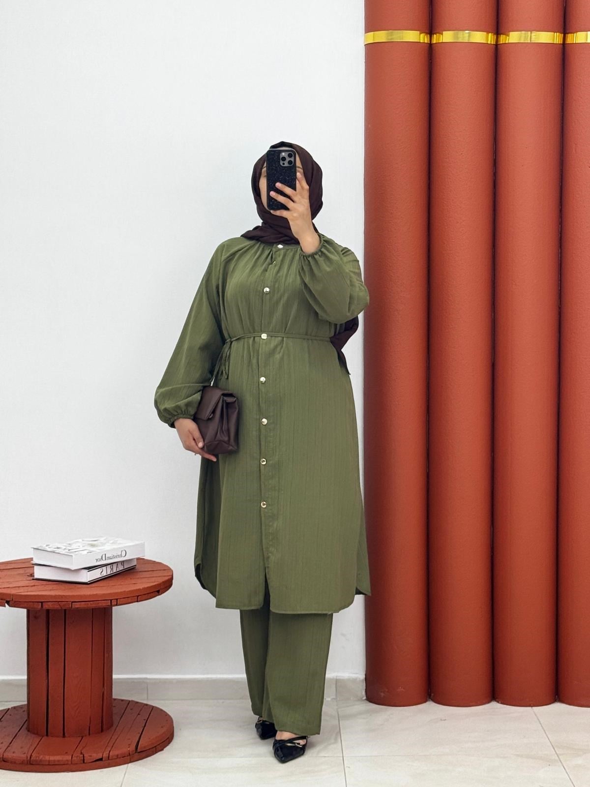 6541 Kırinkıl kaş ikili takım yeşil