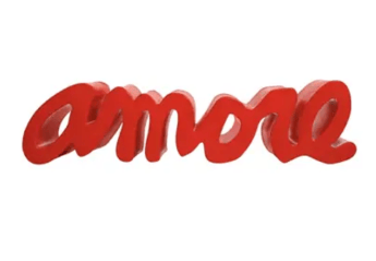Amore Alev Kırmızı Bench