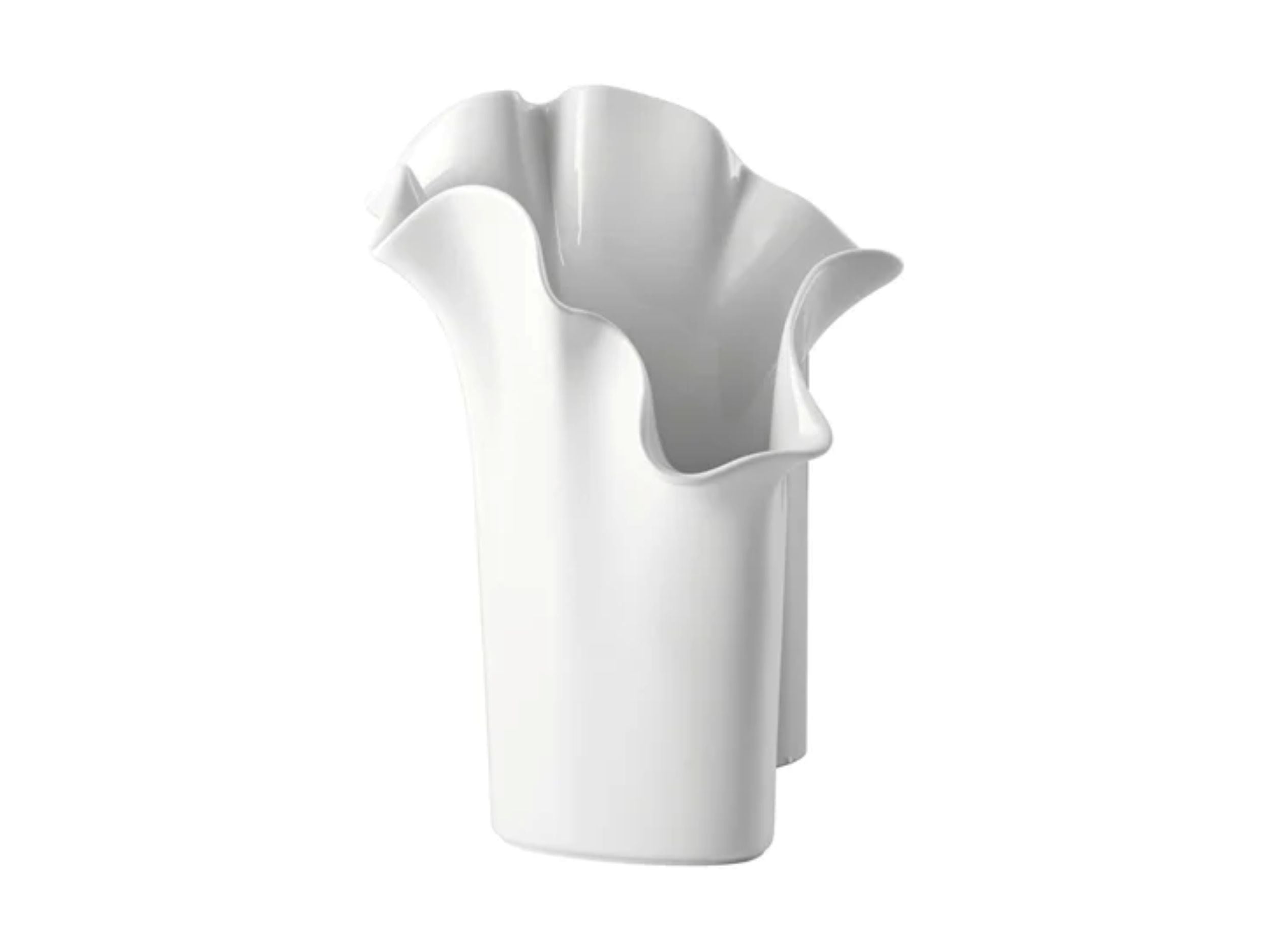 Asym Vazo 30 cm White
