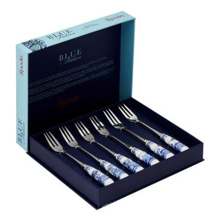 BLUE ITALIAN 6 LI ÇATAL SETİ