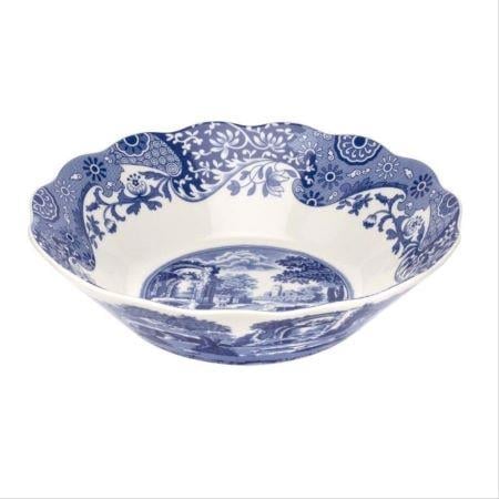 BLUE ITALIAN DAISY BOWL 25,5 CM