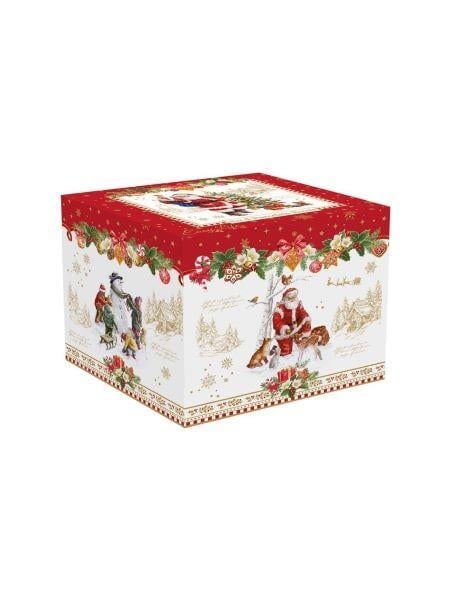 Christmas Memories 4'lü Porselen Kase Seti Ø 11 cm