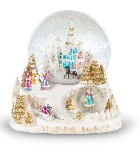 Kar Küresi Müzikli Köy