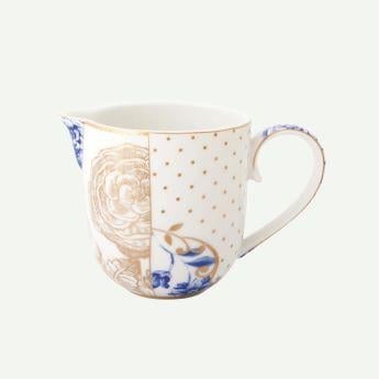 Mavi Beyaz Porselen Sütlük 260 Ml Royal White 