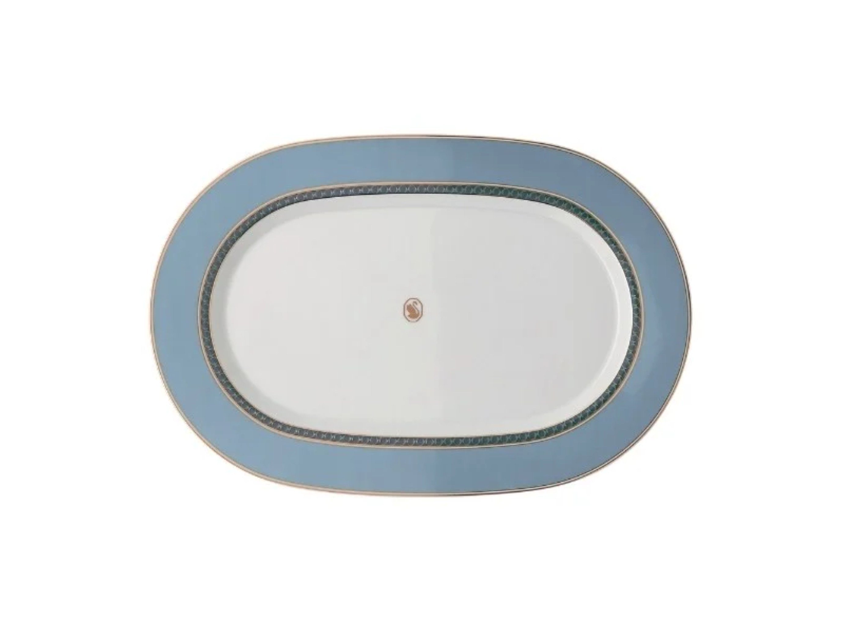 Oval Servis 34 cm Signum Azure