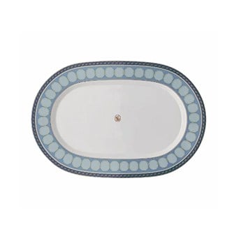 Oval Servis 40 cm Signum Azure