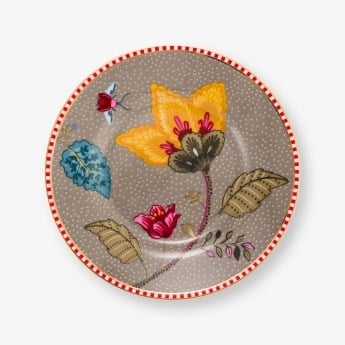 Pip Studio Haki Porselen Petit Four Tabağı 12 Cm