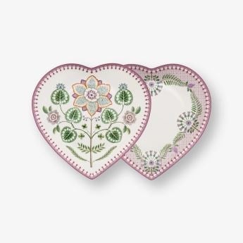 Pip Studio Mor Porselen Servis Tabağı 21,5 Cm