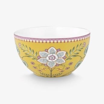 Pip Studio Sarı Porselen Servis Kasesi 18 Cm