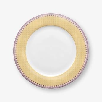 Pip Studio Sarı Porselen Yemek Tabağı 26,5 Cm
