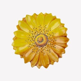 Sarı Seramik Servis Tabağı 36 Cm Camomilla