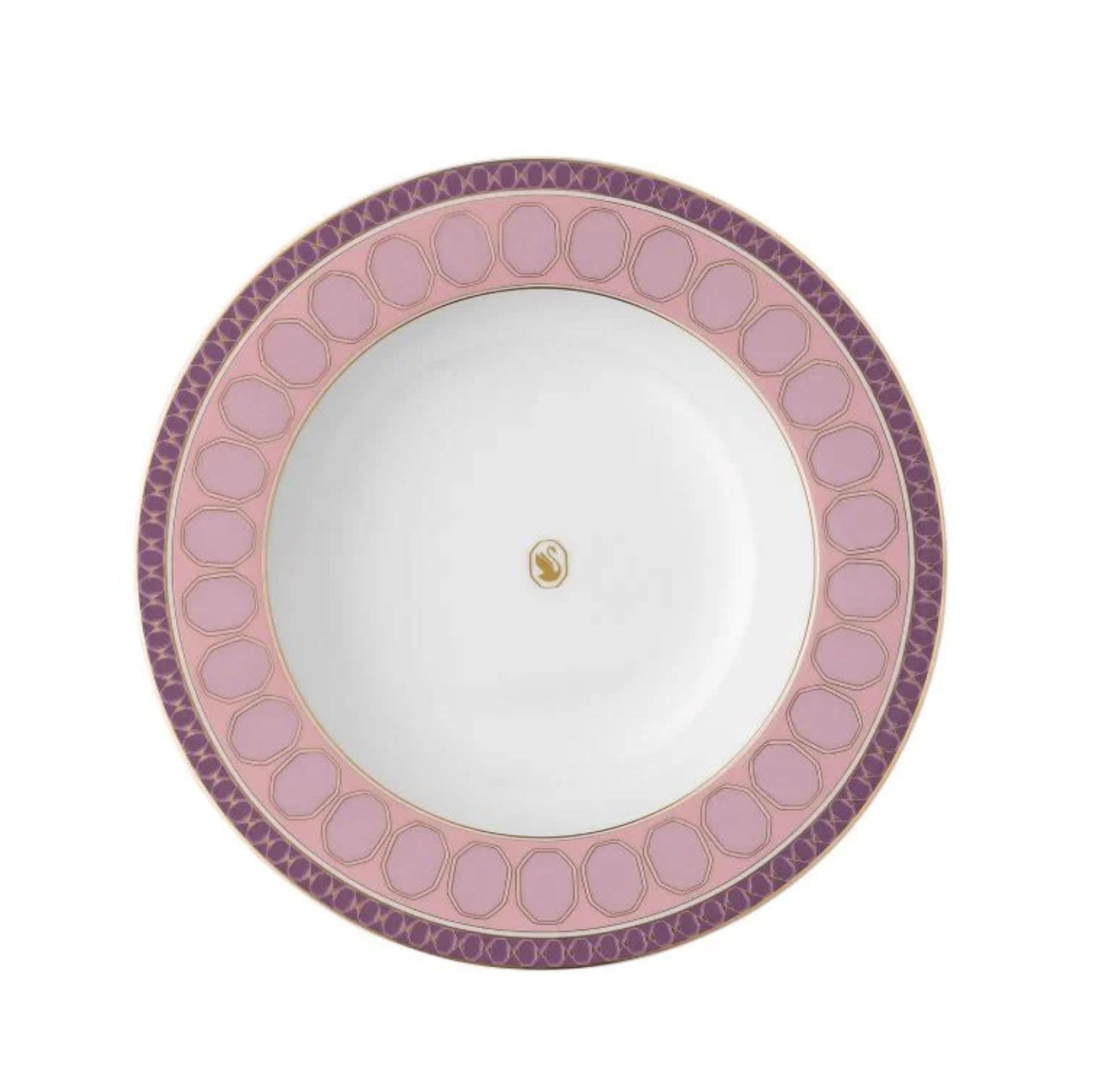 Swarovski Signum Rose Pembe Çukur Tabaka 24 CM