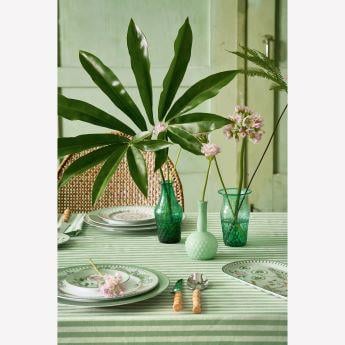 Yeşil Porselen Servis Tabağı 33 Cm Lily & Lotus 