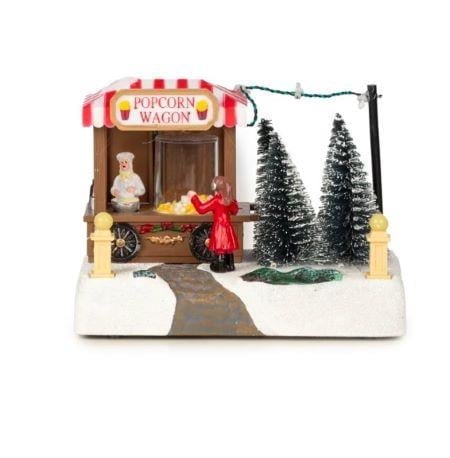 Yılbaşı Süsü Popcorn Evi (17 CM)