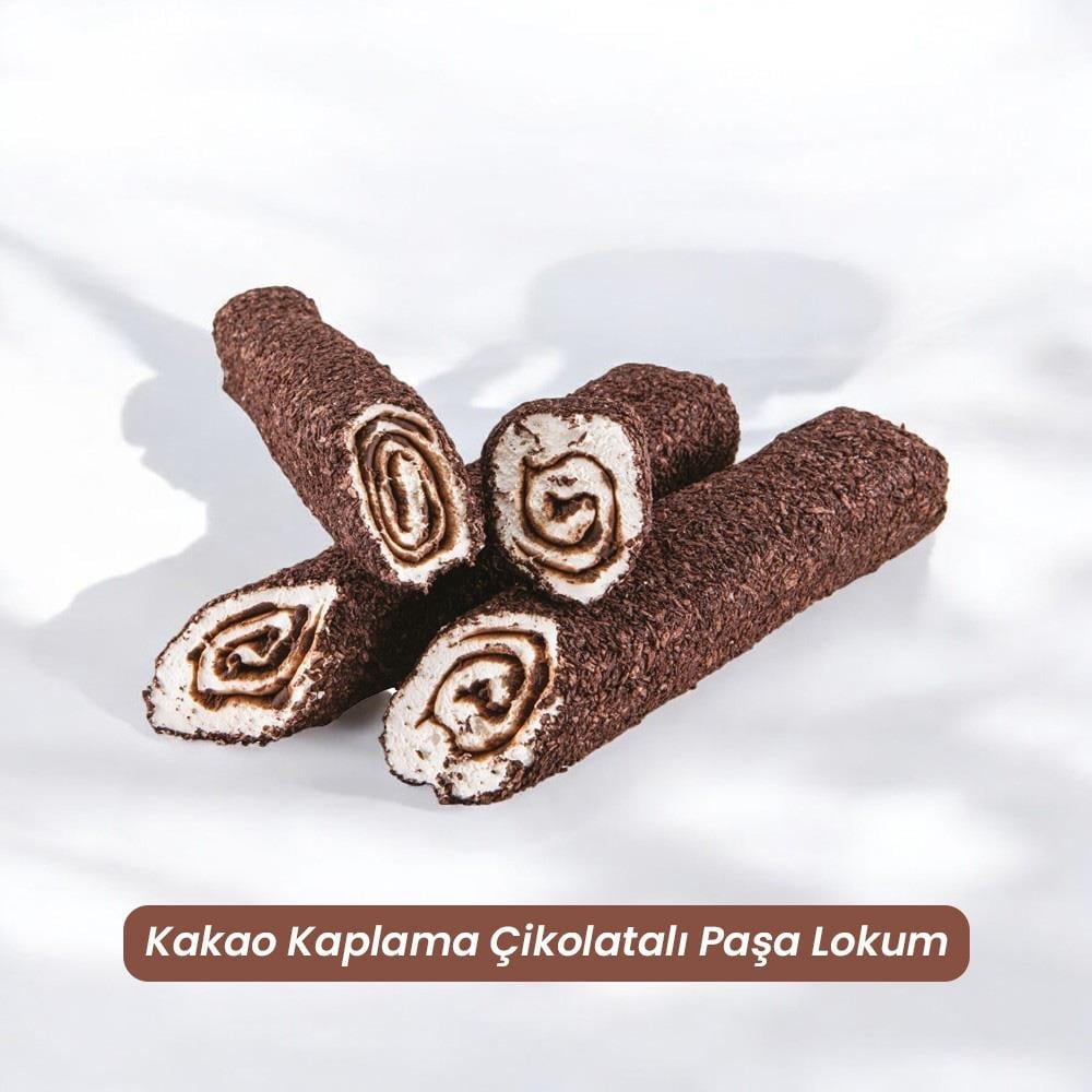 Kakao Kaplama Çikolatalı Paşa Lokum