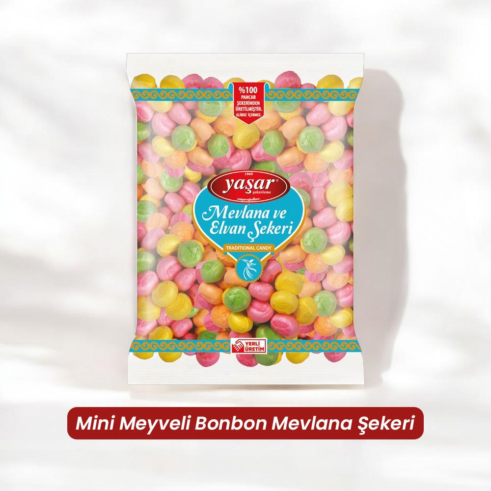 Mini Meyveli Bonbon Mevlana Şekeri