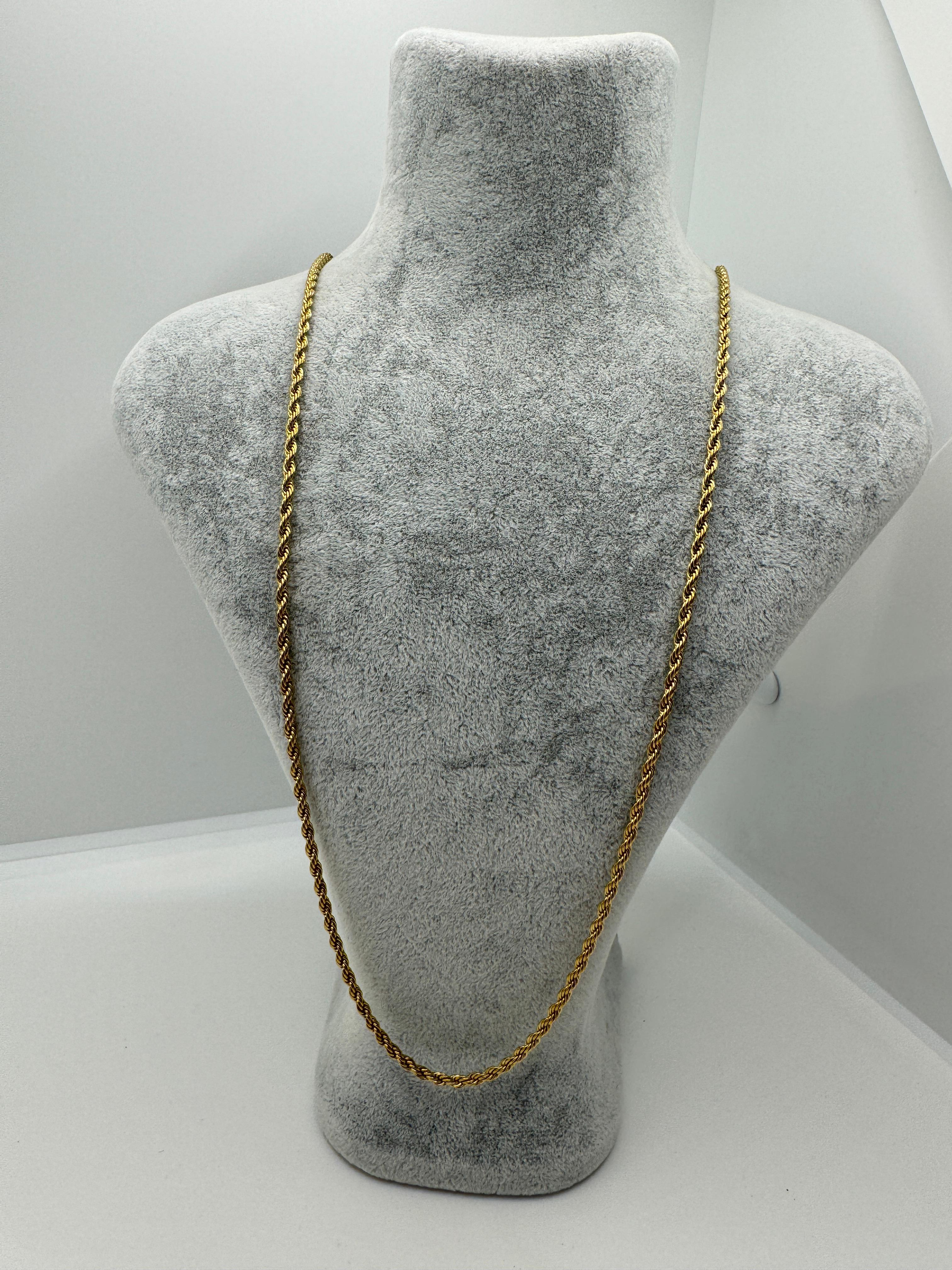 Çelik Burgu Kolye (60 cm)
