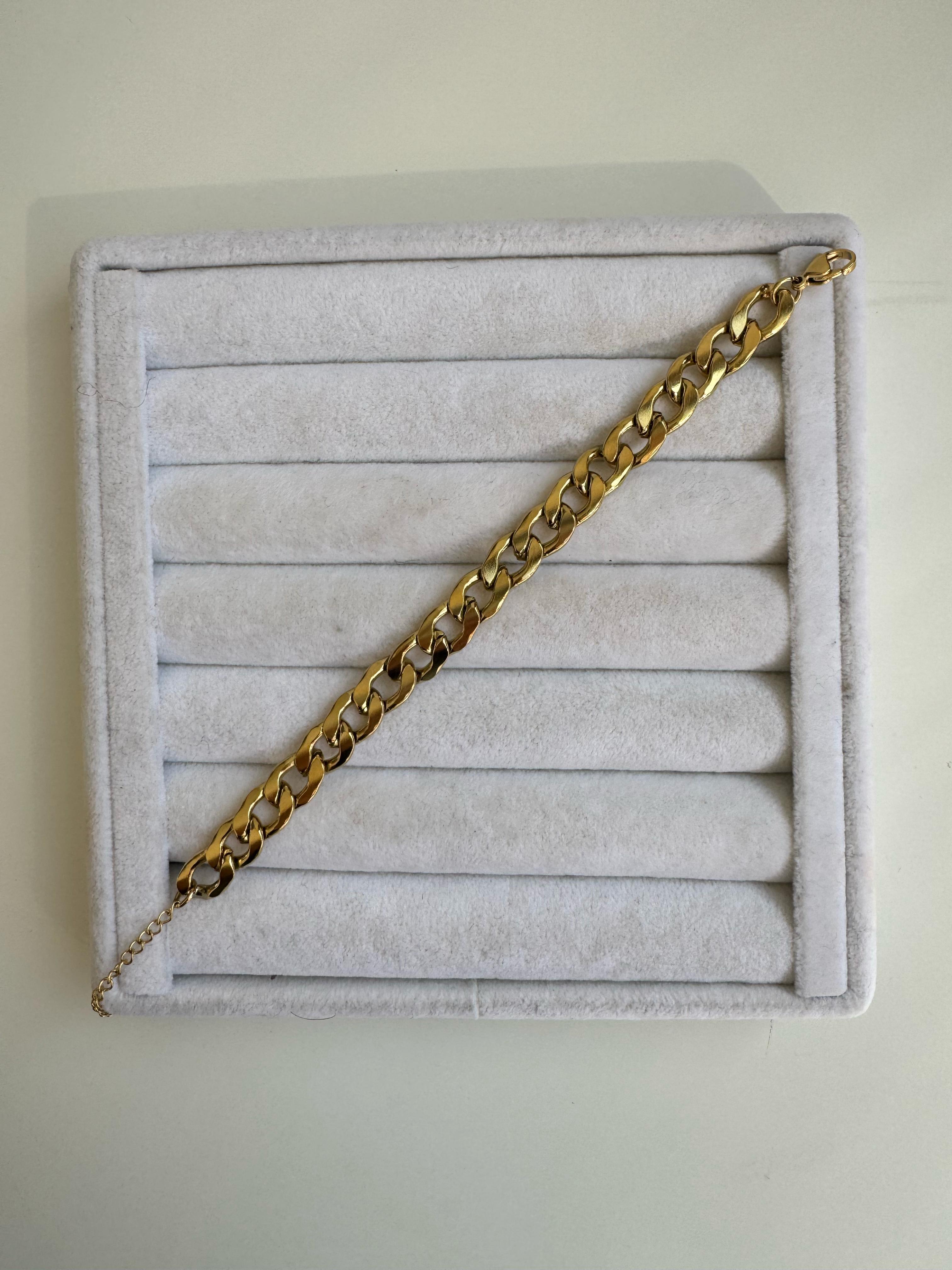 Çelik Zincir Bileklik