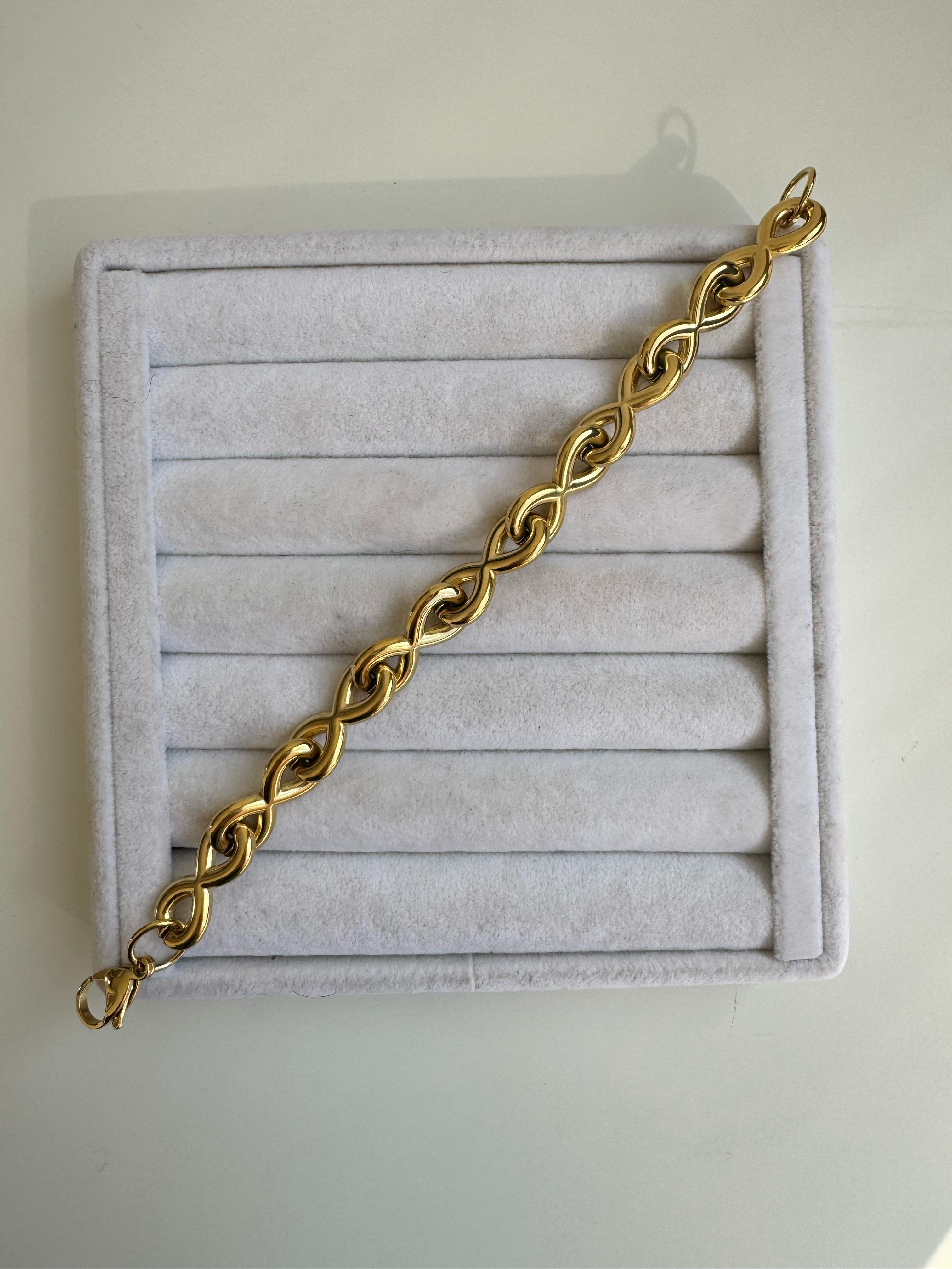 Çelik Zincir Bileklik