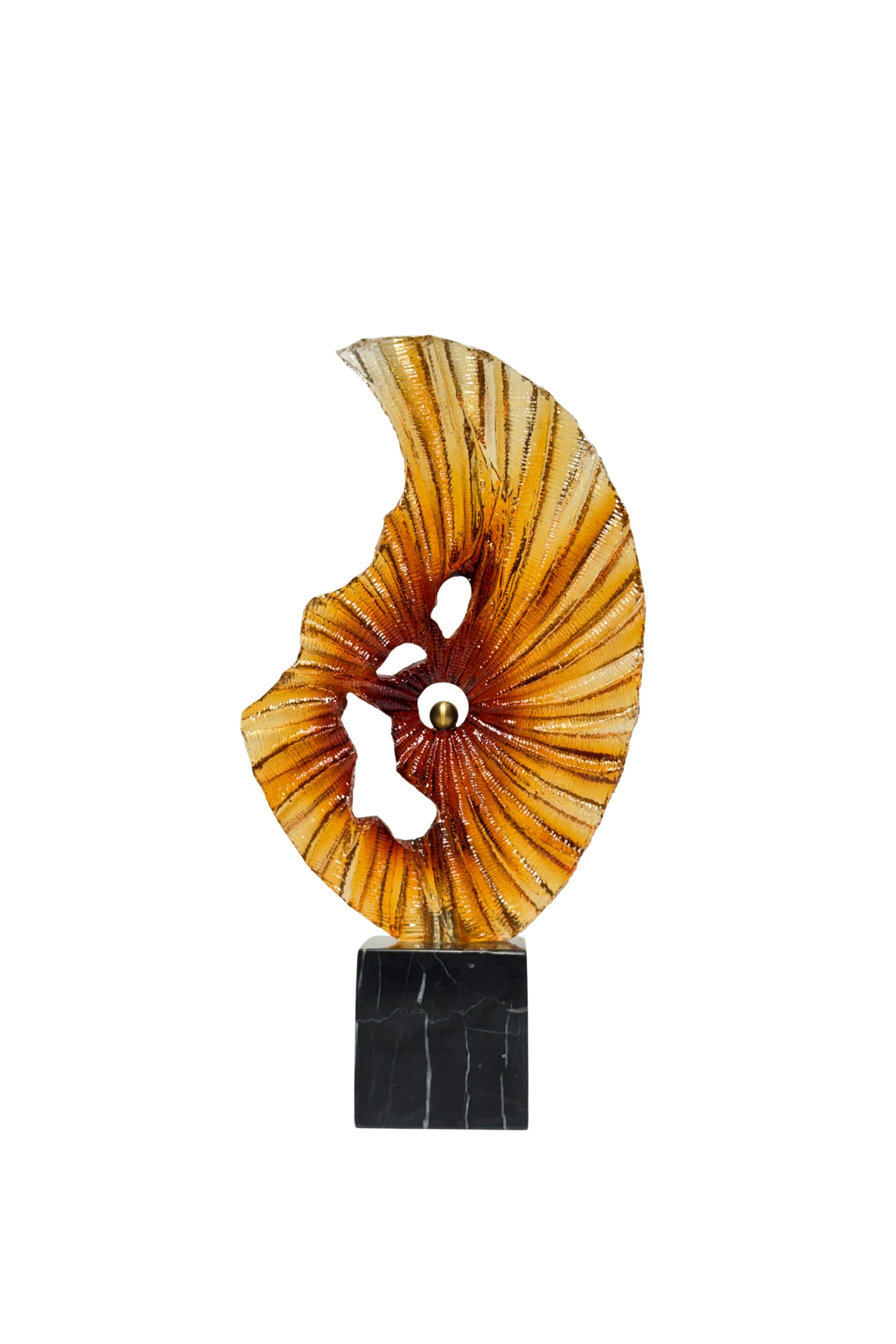 Amber Dikey Reçine Obje