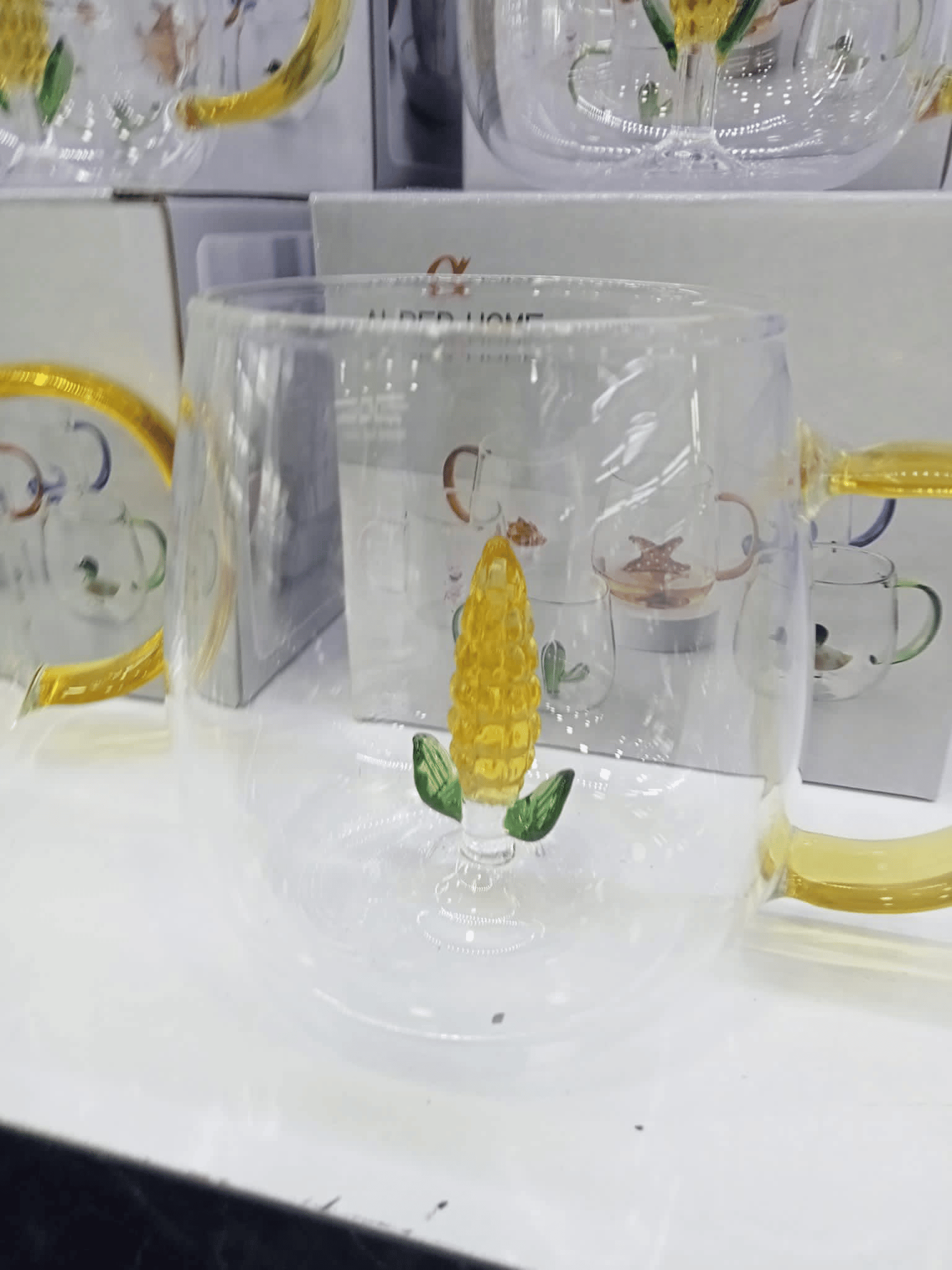 3D Mısır Figürlü Kupa Bardak