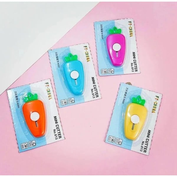 Mini Maket Bıçağı - Karışık Sevimli Tasarımlar