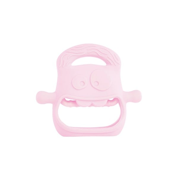 Pembe Bebek Silikon Diş Kaşıyıcı