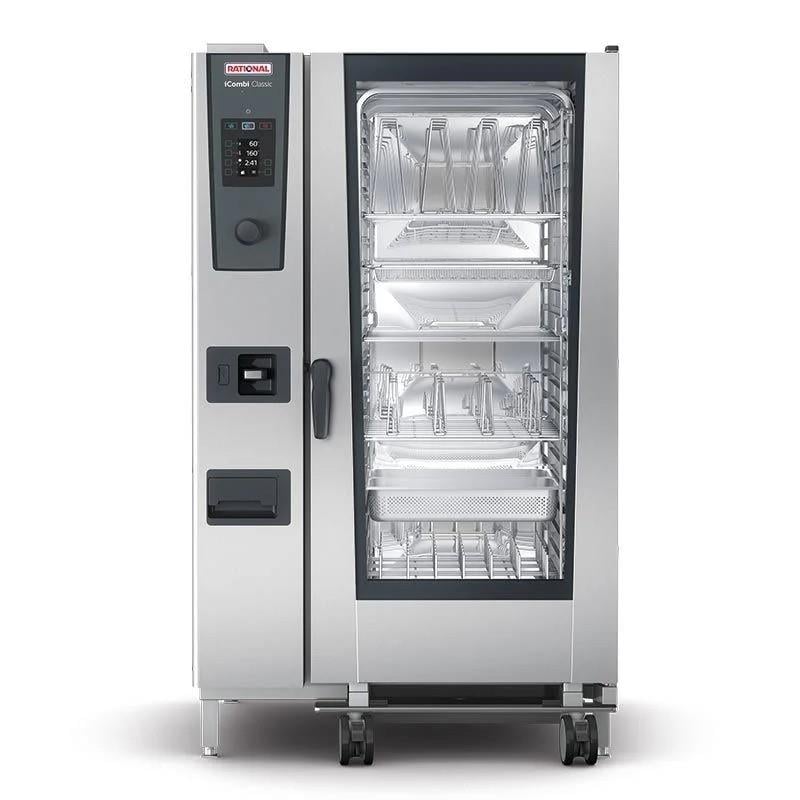 Rational iCombi Classic 20-2/1 Konveksiyonlu Fırın, 20×2/1 GN Kapasiteli, Elektrikli