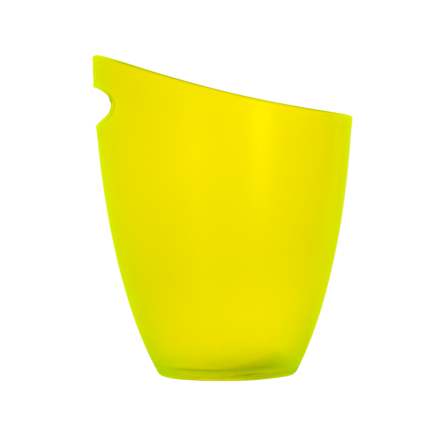 ŞAMPANYA KOVASI PS 19X24 CM NEON SARI 3,5L (12) Adet