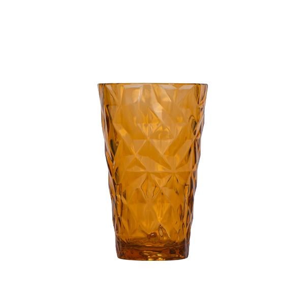 EXCLUSIVE PRISMA BARDAK 300+ ML PC ŞEFFAF AMBER (36) Adet