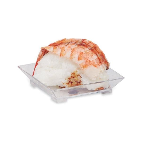 MİNİ KARE TABAK 60 MMPS ŞEFFAF (800) Adet