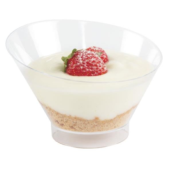 ASİMETRİK KAP 250 ML PS ŞEFFAF (300) Adet