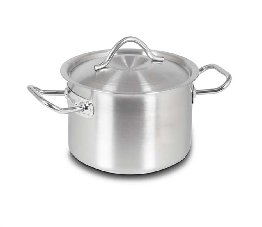 Kapp Çelik Tencere - Silindirik 22x14 cm - 5,3 Lt