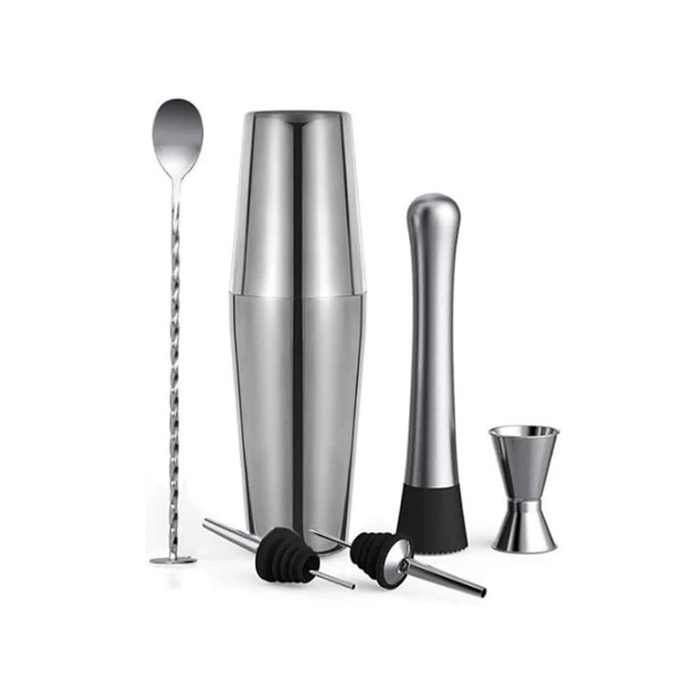 Vosco 6 Parça Kokteyl Boston Shaker Seti