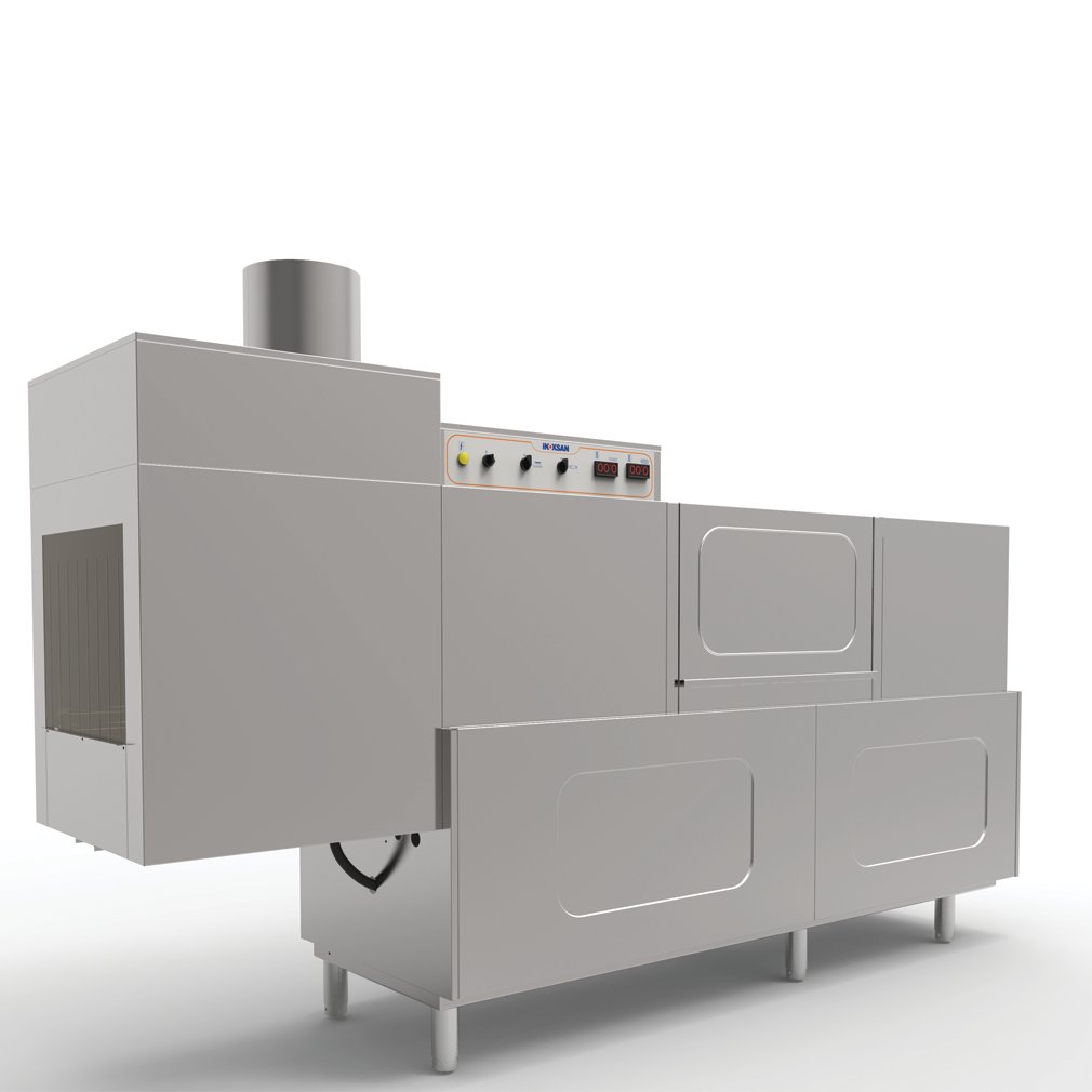 İnoksan - ZMO BYM2000L Konveyörlü Bulaşık Yıkama Makinesi - Sol Girişli