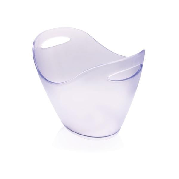 ŞAMPANYA KOVASI BUZLU PS 35 X 26 CM PS ŞEFFAF 7L (5) Adet